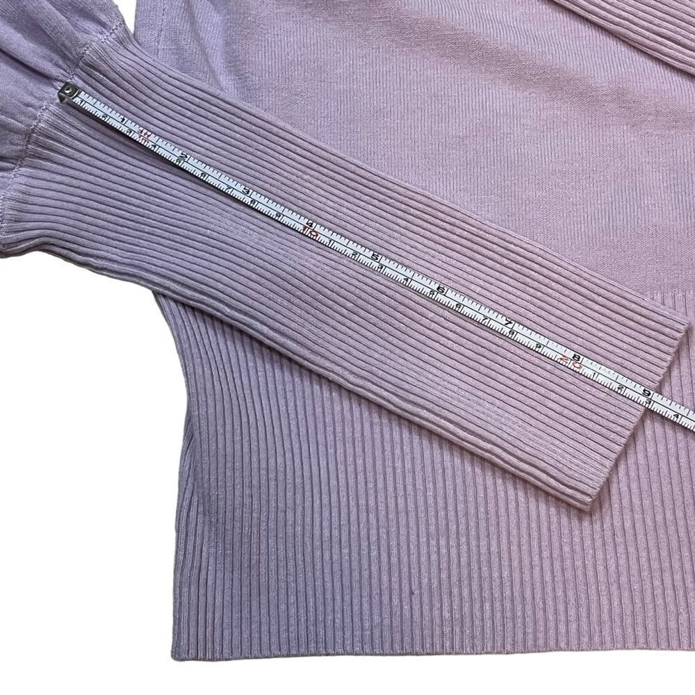 Lavender Turtleneck Sweater - Picture 5 of 16